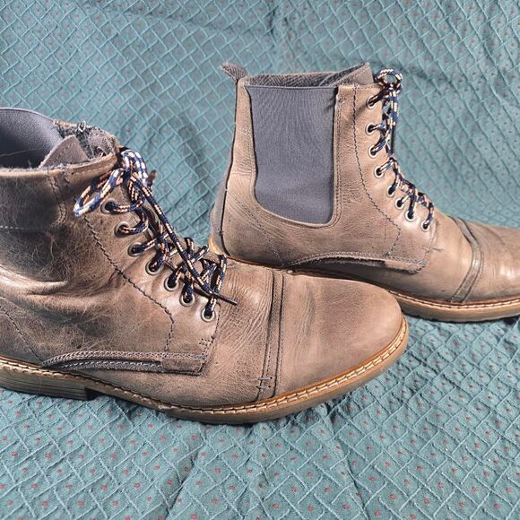 Freebird Men\'s Grey and Brown Boots main image 7